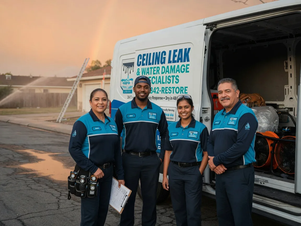 Ceiling Leak Cleanup company in Foxworth, MS
